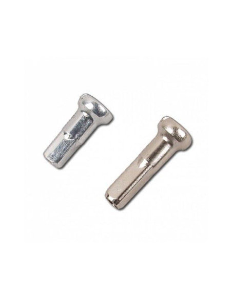 Nakrętka szprychy na-010 sle stal ocynk 12 mm sreb