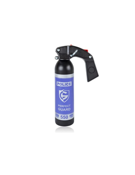 Gaz pieprzowy police perfect guard 550 - 480 ml. żel - gaśnica
