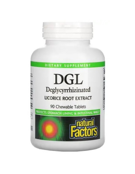 Dgl Deglycyrrhizinated Licorice Root - Deglicyryzynowy Ekstrakt Z Lukrecji (90 Tabl.)