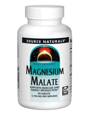 Magnesium Malate - Jabłczan Magnezu (90 Tabl.)