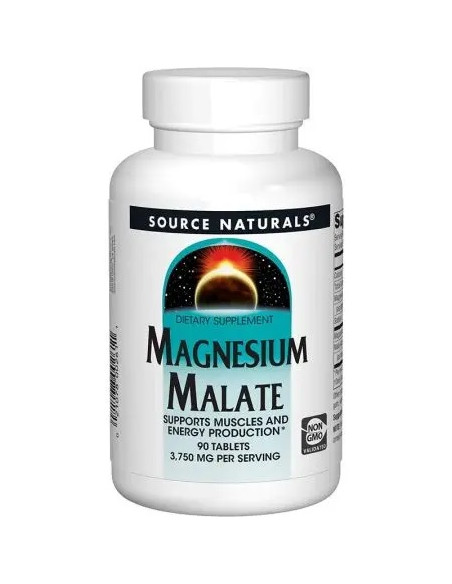 Magnesium Malate - Jabłczan Magnezu (90 Tabl.)