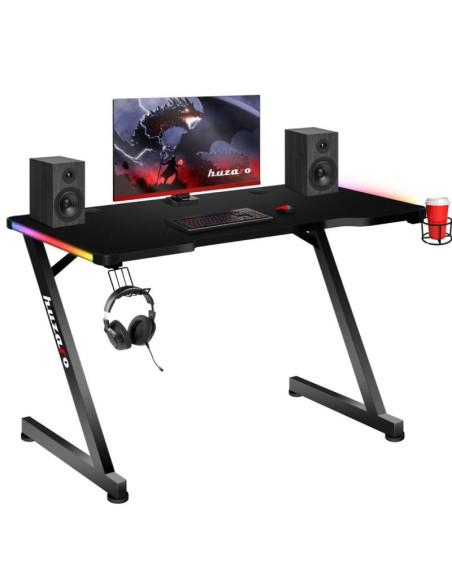 Biurko gamingowe huzaro hero 2.5 rgb