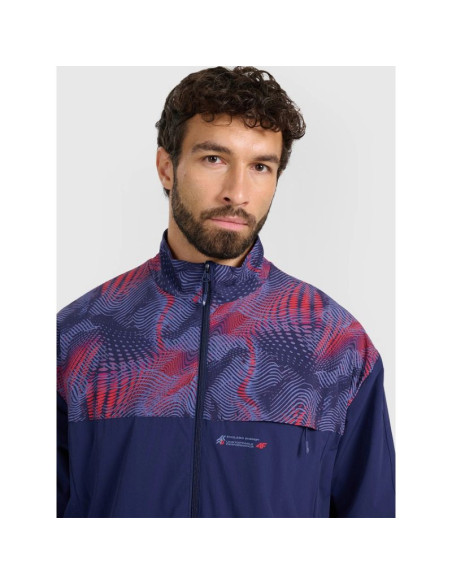 Bluza bez kaptura męska 4f 4fraw25tswsm2483-31s