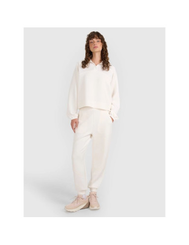 Spodnie dresowe joggery z modalem damskie 4f 4fwaw25ttrof1180-11s