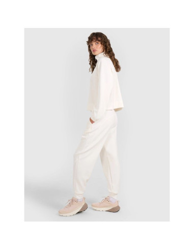 Spodnie dresowe joggery z modalem damskie 4f 4fwaw25ttrof1180-11s