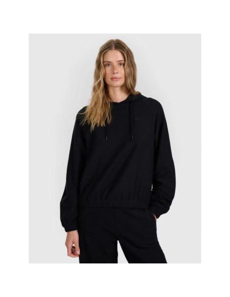 Bluza nierozpinana z kapturem damska 4f 4fraw25tswsf2544-20s
