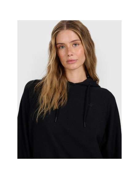 Bluza nierozpinana z kapturem damska 4f 4fraw25tswsf2544-20s