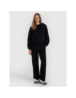 Spodnie dresowe z dzianiny strukturalnej damskie  4f 4fraw25ttrof1669-20s