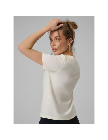 T-shirt loose z nadrukiem damski 4f 4fraw25ttshf3409-12s