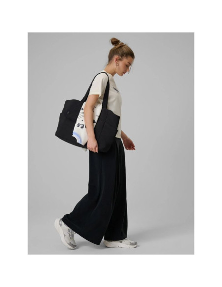 T-shirt loose z nadrukiem damski 4f 4fraw25ttshf3409-12s