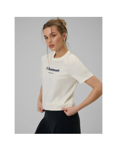 T-shirt loose z nadrukiem damski 4f 4fraw25ttshf3409-12s