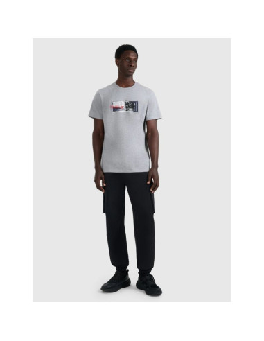 T-shirt regular z nadrukiem męski 4f 4fraw25ttshm3364-27m