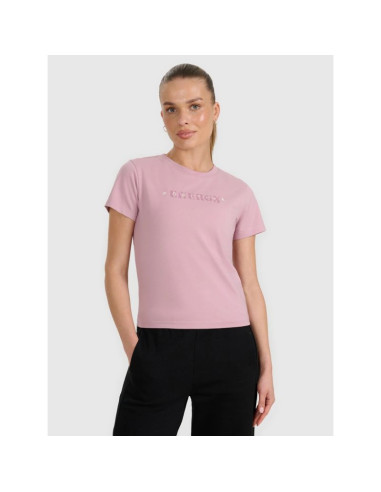 T-shir damski z nadrukiem 4f 4fraw25ttshf3228-56s