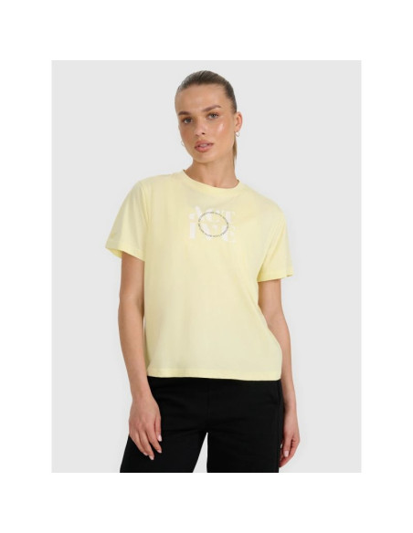 T-shirt z nadrukiem damsk 4f 4fraw25ttshf3229-73s