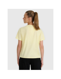 T-shirt z nadrukiem damsk 4f 4fraw25ttshf3229-73s 2