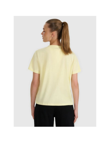 T-shirt z nadrukiem damsk 4f 4fraw25ttshf3229-73s