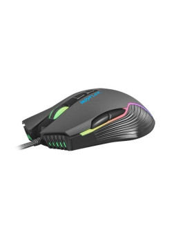 Fury mysz dla graczy hustler 6400dpi rgb nfu-1698 2