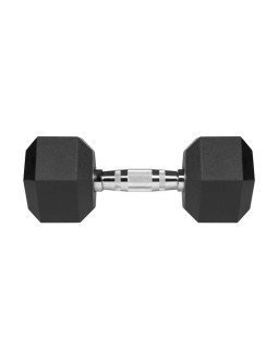 Hantle żeliwne gumowane hex 2x10 kg rebel active 2