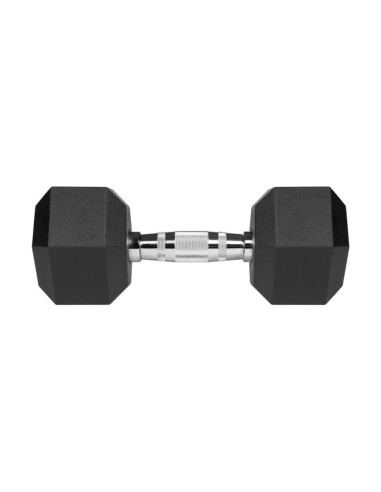 Hantle żeliwne gumowane hex 2x10 kg rebel active