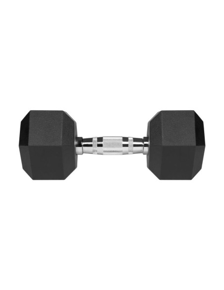 Hantle żeliwne gumowane hex 2x10 kg rebel active