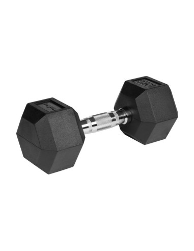 Hantle żeliwne gumowane hex 2x10 kg rebel active
