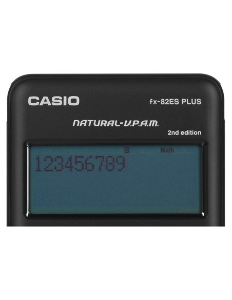 Casio fx-82esplus-2 kalkulator naukowy, 252 funkcje, 77x162mm, czarny box