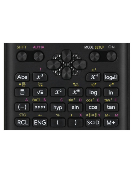 Casio fx-82esplus-2 kalkulator naukowy, 252 funkcje, 77x162mm, czarny box