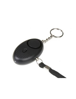 Alarm osobisty guard scorpion z latarką led, czarny, syrena 120db (yc-003-bl)