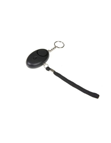 Alarm osobisty guard scorpion z latarką led, czarny, syrena 120db (yc-003-bl)