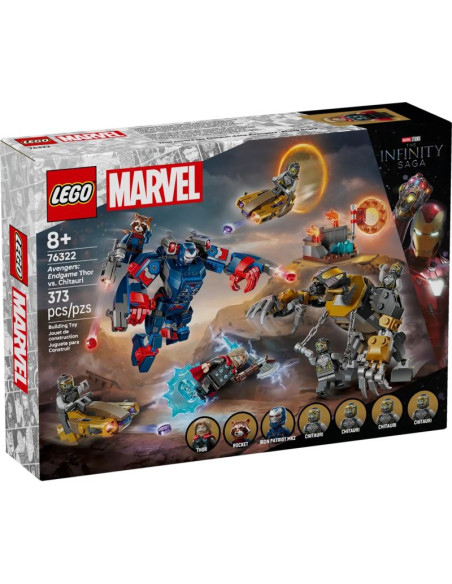 Lego marvel super heroes 76322 avengers: koniec gry thor kontra chitauri
