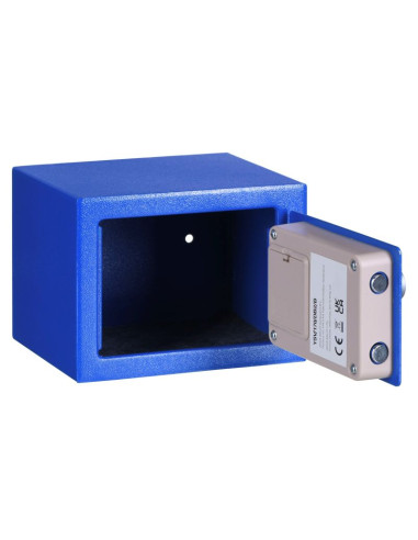Yale mini electronic safe blue sejf podstawowy ysv mini niebieski