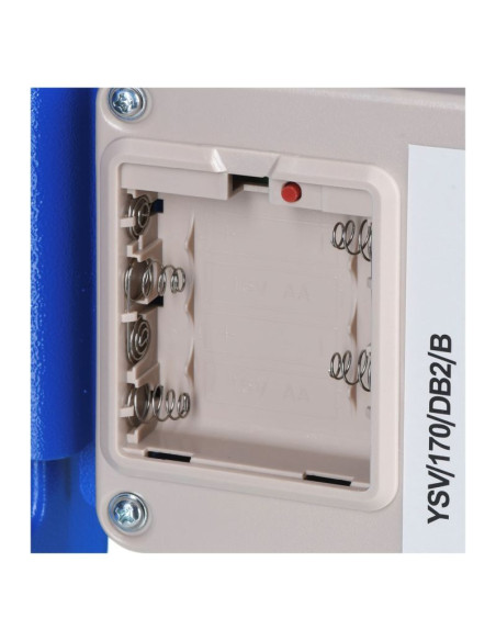 Yale mini electronic safe blue sejf podstawowy ysv mini niebieski