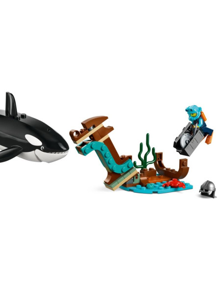 Lego city 60368 łódź badacza arktyki