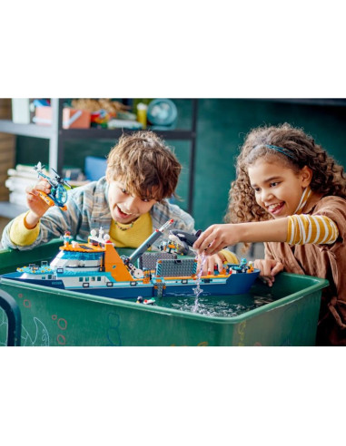 Lego city 60368 łódź badacza arktyki