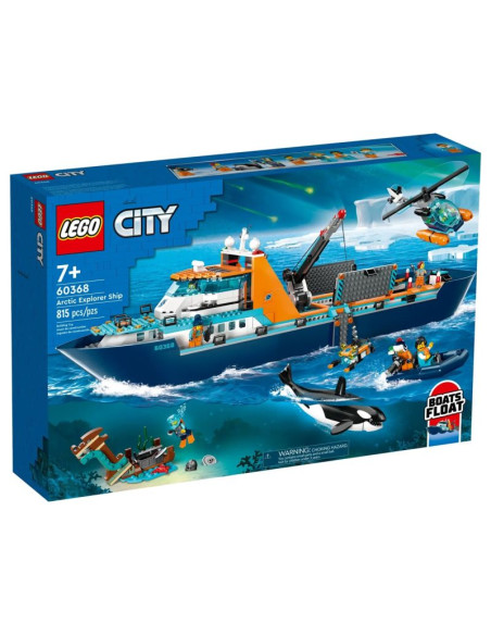 Lego city 60368 łódź badacza arktyki