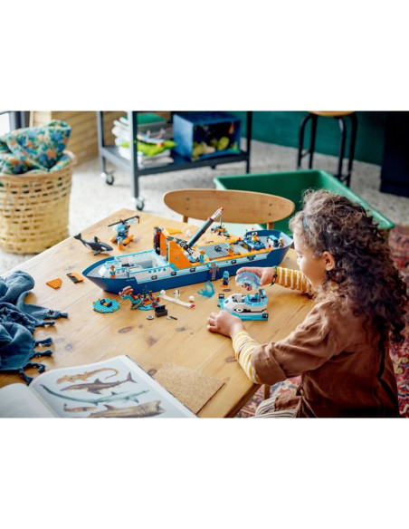 Lego city 60368 łódź badacza arktyki