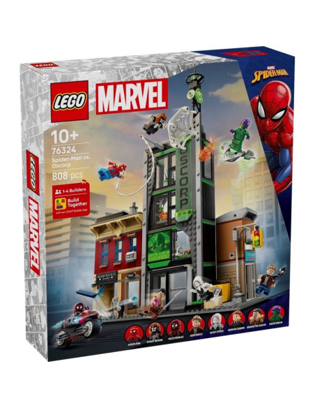 Lego marvel super heroes 76324 spider-man i oscorp