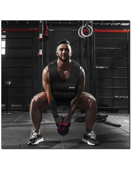 Kamizelka treningowa z obciążeniem 30kg cordura hms kto30