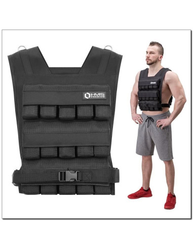 Kamizelka treningowa z obciążeniem 30kg cordura hms kto30