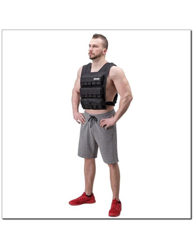Kamizelka treningowa z obciążeniem 30kg cordura hms kto30