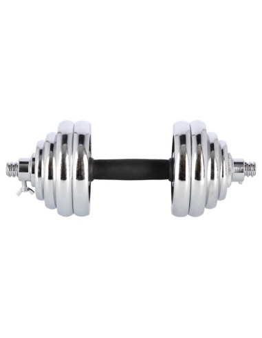 Sztangielki-sztanga w walizce 2w1 sgp30 hms 2x15 kg