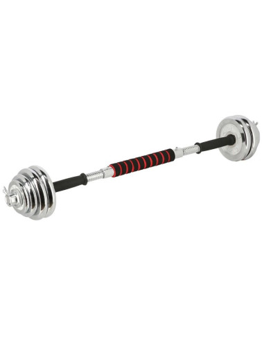 Sztangielki w walizce hms stc21 2 x 10 kg chrom