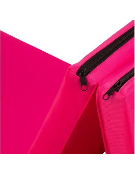 Materac gimnastyczny składany różowy 1800x600x500mm hms mgs02