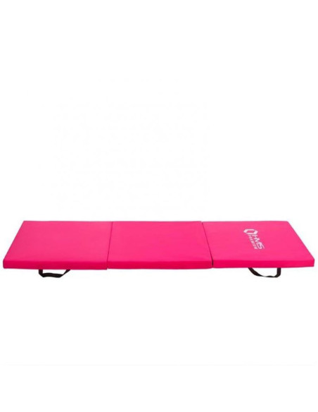 Materac gimnastyczny składany różowy 1800x600x500mm hms mgs02