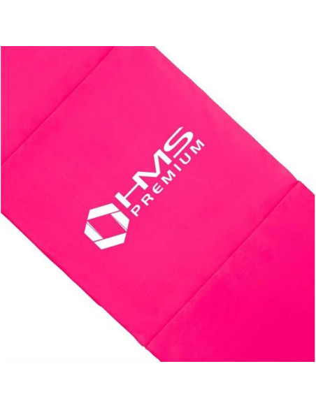 Materac gimnastyczny składany różowy 1800x600x500mm hms mgs02
