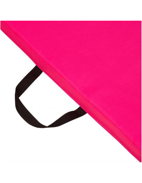 Materac gimnastyczny składany różowy 1800x600x500mm hms mgs02