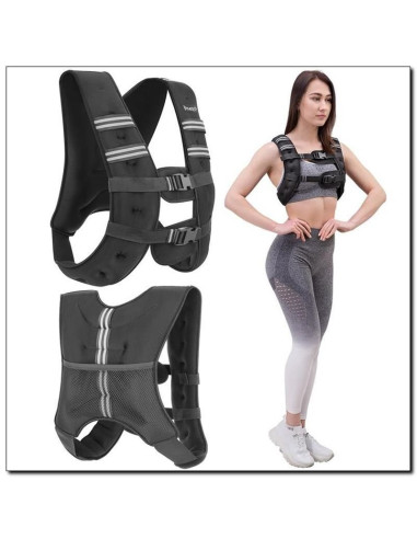 Kamizelka treningowa z obciążeniem 5kg neoprenowa hms kto05