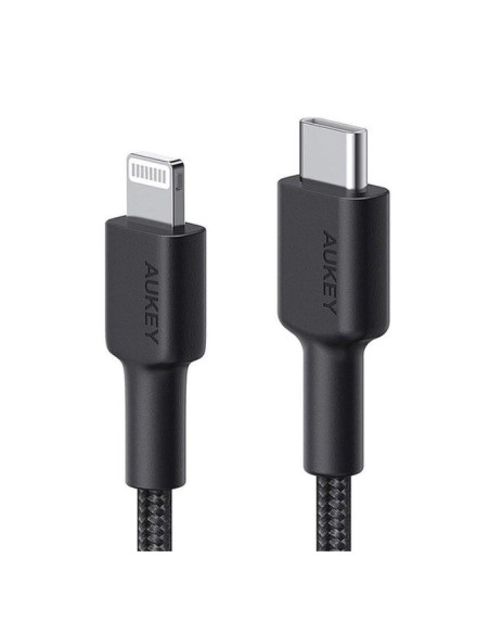 Aukey cb-cl03 nylonowy kabel usb c-lightning 2m pd