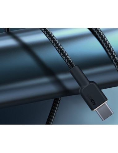 Aukey cb-ncc2 kabel usb-c qc pd 1.8m 3a 60w nylon