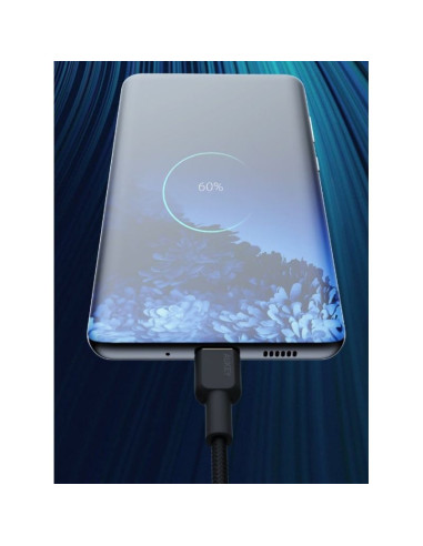 Aukey cb-ncc2 kabel usb-c qc pd 1.8m 3a 60w nylon